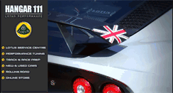 Desktop Screenshot of hangar111.com